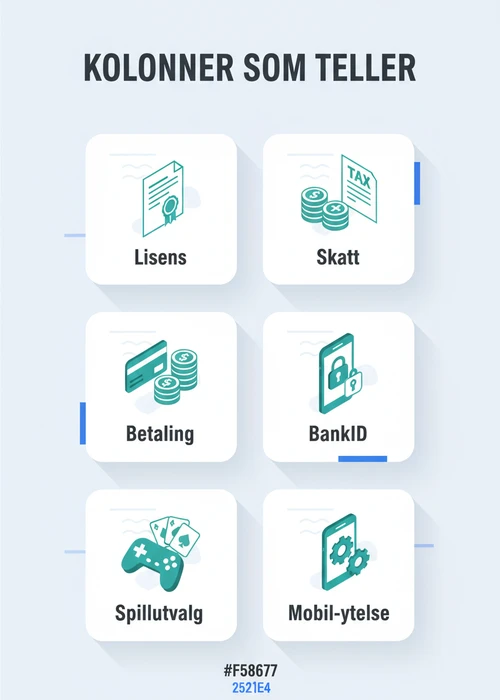 Mobiltelefon som viser et mobilcasino-grensesnitt med spilleautomater og live dealer-spill, med en liste over alternativer i bakgrunnen.