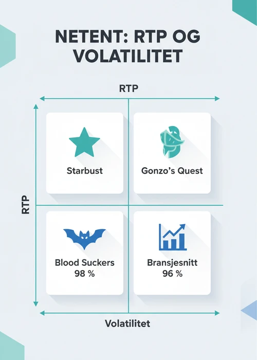 NetEnt logo med mobile enheter som viser populære spilleautomater