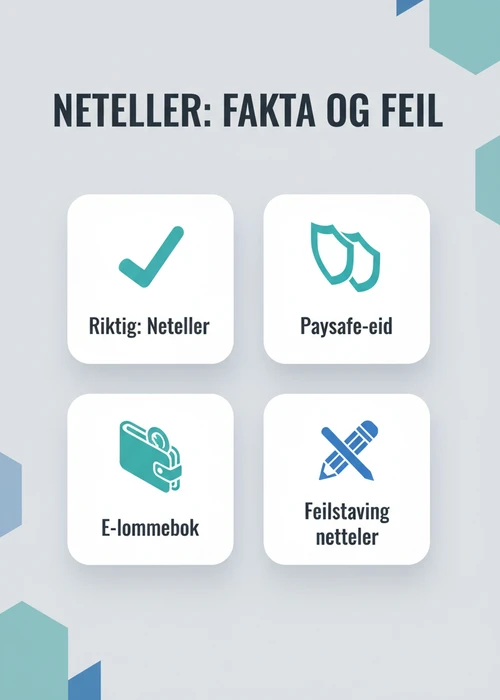 Mobiltelefon som viser en casino-app med en Neteller-logo som er krysset over, symboliserer stengte betalingsruter.